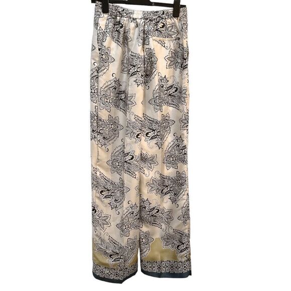ZARA Multicolored Printed Wide Leg Pants NWT - Picture 8 of 14